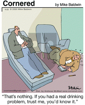 Cornered on Saturday April 25, 2020 Comic Strip