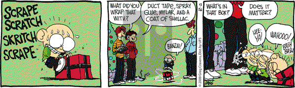 The Buckets on Saturday December 26, 2009 Comic Strip