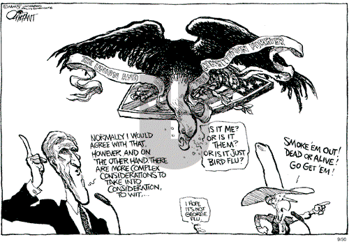 Pat Oliphant on Thursday September 30, 2004 Comic Strip