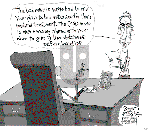 Glenn McCoy on Tuesday March 31, 2009 Comic Strip