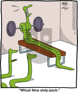 In the Bleachers on Monday January 8, 2018 Comic Strip