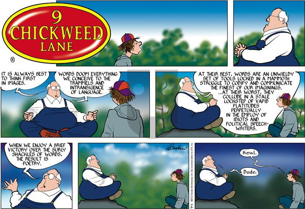 9 Chickweed Lane on Sunday July 1, 2012 Comic Strip