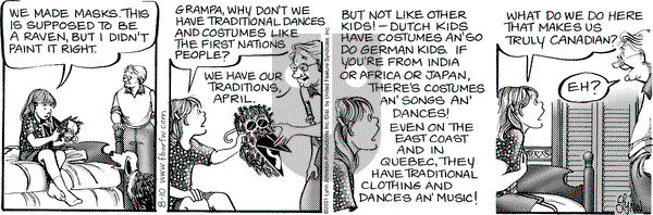For Better or For Worse on Friday August 10, 2001 Comic Strip