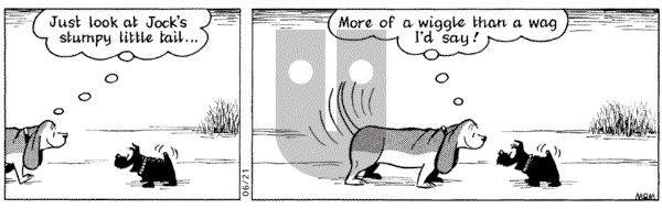Fred Basset on Monday June 21, 2004 Comic Strip