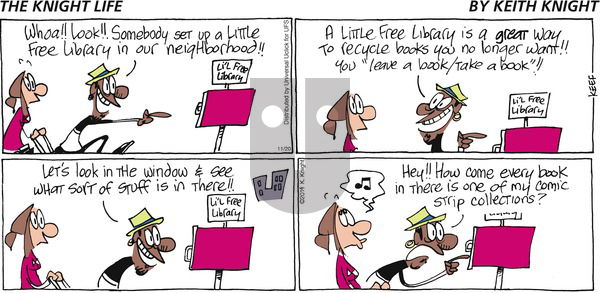 The Knight Life on Sunday November 20, 2016 Comic Strip
