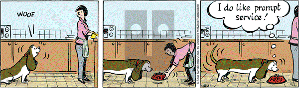 Fred Basset on Wednesday August 4, 2021 Comic Strip