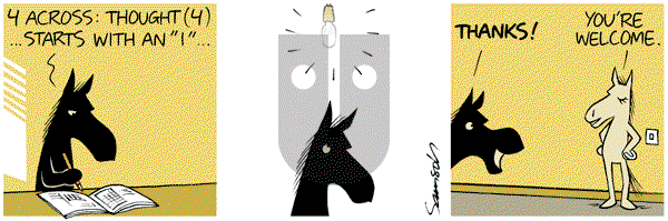 Dark Side of the Horse on Saturday November 20, 2010 Comic Strip