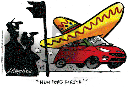 Henry Payne on Monday December 5, 2016 Comic Strip
