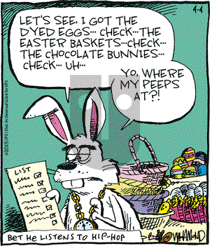 Reality Check on Saturday April 4, 2015 Comic Strip