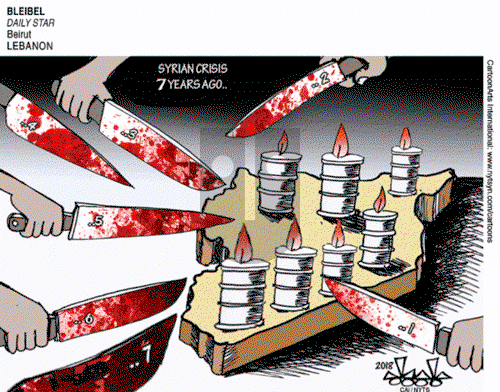 ViewsMidEast on Friday March 16, 2018 Comic Strip