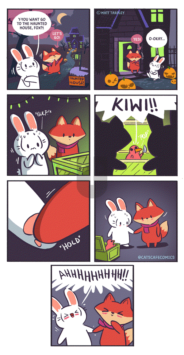 Cat's Cafe on Saturday October 30, 2021 Comic Strip