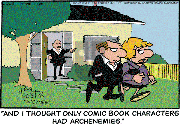The Lockhorns on Saturday August 9, 2025 Comic Strip