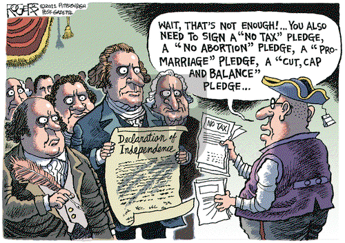 Rob Rogers on Friday July 22, 2011 Comic Strip
