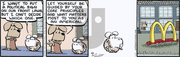DeFlocked on Monday November 3, 2008 Comic Strip