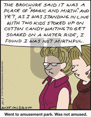 Real Life Adventures - Thursday October 31, 2024 Comic Strip