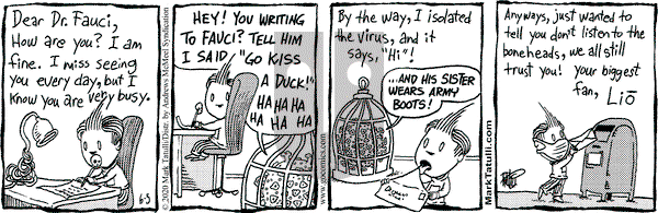 Lio on Friday June 5, 2020 Comic Strip
