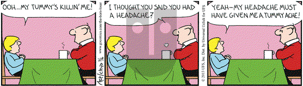 The Born Loser on Saturday July 6, 2013 Comic Strip