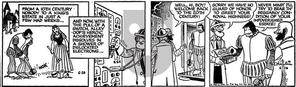 Alley Oop on Friday June 28, 1963 Comic Strip