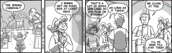 Heart of the City on Monday March 25, 2024 Comic Strip