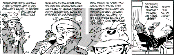 Doonesbury on Friday November 11, 1988 Comic Strip