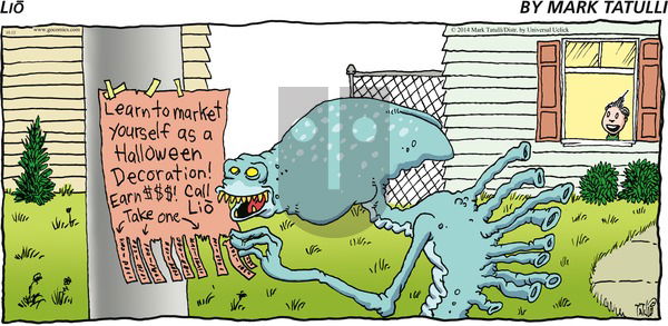 Lio - Sunday October 12, 2014 Comic Strip