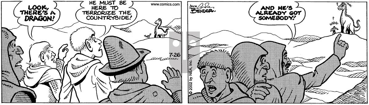 Alley Oop - Friday July 26, 2002 Comic Strip