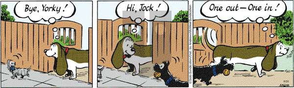 Fred Basset on Friday August 20, 2021 Comic Strip