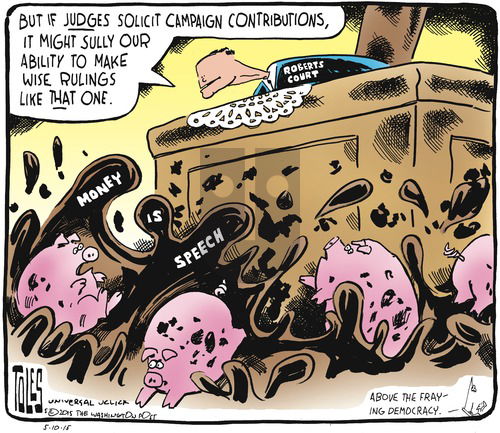 Tom Toles on Sunday May 10, 2015 Comic Strip