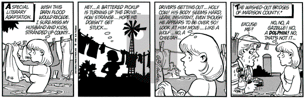 Doonesbury on Monday August 16, 1993 Comic Strip