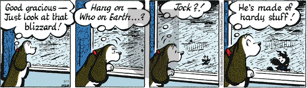 Fred Basset on Thursday March 11, 2021 Comic Strip