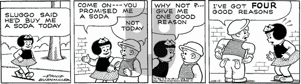Nancy Classics on Monday June 15, 2015 Comic Strip