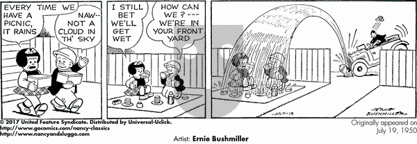 Nancy Classics on Wednesday July 19, 2017 Comic Strip