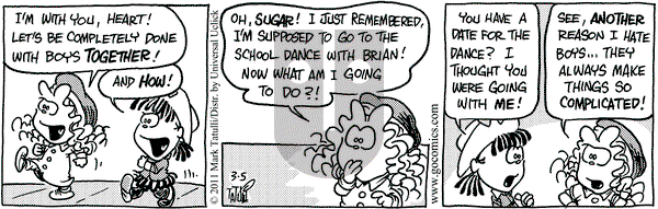 Heart of the City on Saturday March 5, 2011 Comic Strip