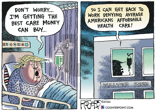 Rob Rogers on Tuesday October 6, 2020 Comic Strip