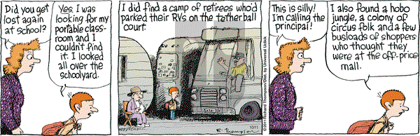 Cul de Sac on Tuesday October 11, 2016 Comic Strip