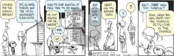 Non Sequitur - Monday November 6, 2006 Comic Strip