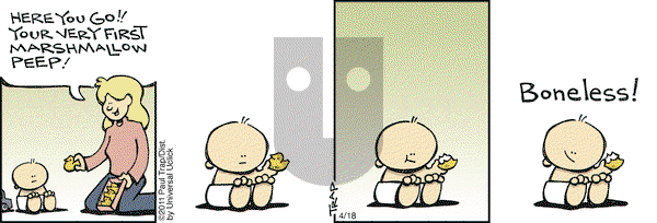 Thatababy - Monday April 18, 2011 Comic Strip