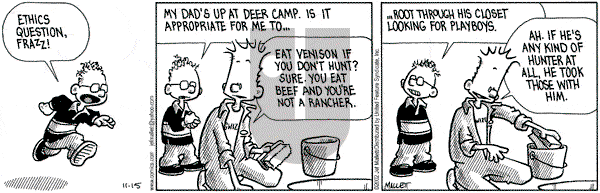 Frazz on Friday November 15, 2002 Comic Strip