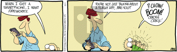 The Buckets on Tuesday January 13, 2015 Comic Strip