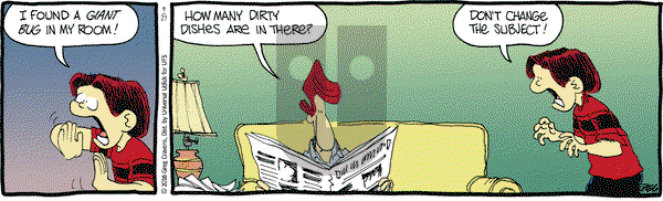 The Buckets on Tuesday September 27, 2016 Comic Strip