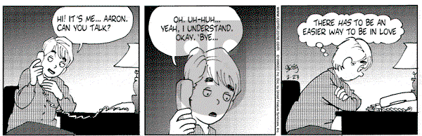 Luann on Monday February 23, 1998 Comic Strip