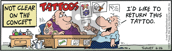 Frank and Ernest - Tuesday June 26, 2012 Comic Strip