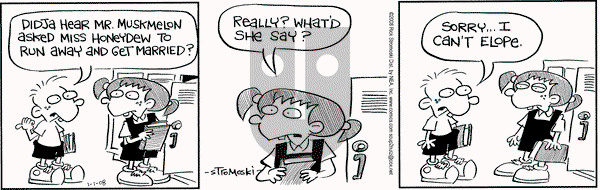 Soup to Nutz - Old on Tuesday January 1, 2008 Comic Strip