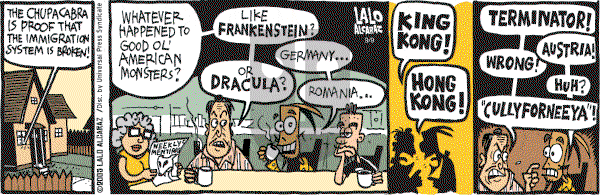 La Cucaracha on Thursday October 27, 2005 Comic Strip