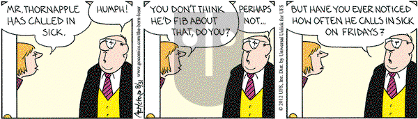 The Born Loser on Friday August 31, 2012 Comic Strip