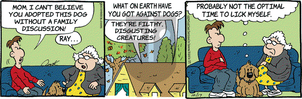 Lola on Friday October 17, 2014 Comic Strip