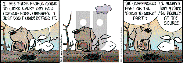 DeFlocked on Monday July 18, 2016 Comic Strip