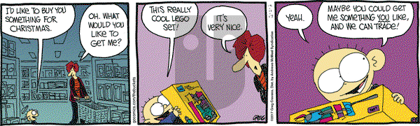 The Buckets on Monday December 11, 2017 Comic Strip