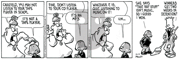 Frazz on Thursday December 19, 2002 Comic Strip