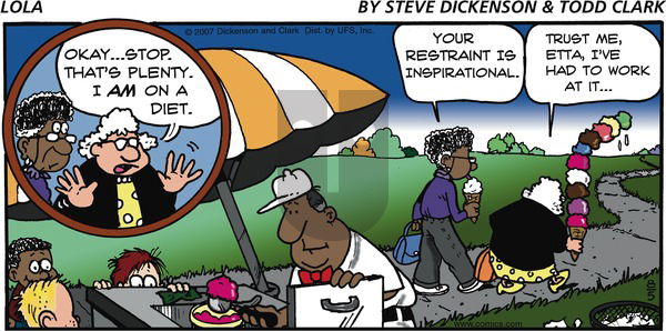 Lola on Sunday August 5, 2007 Comic Strip